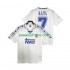 Real Madrid Dresy Fotbal RAUL 7 1996 1997 Retro Muž Domácí Krátký rukáv