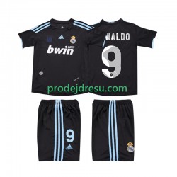 Real Madrid Dresy Fotbal RONALDO 9 2009 Retro Dětský Venkovní 2010 Krátký rukáv