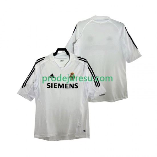 Real Madrid Dresy Fotbal 2005 Retro Muž Domácí 2006 Krátký rukáv