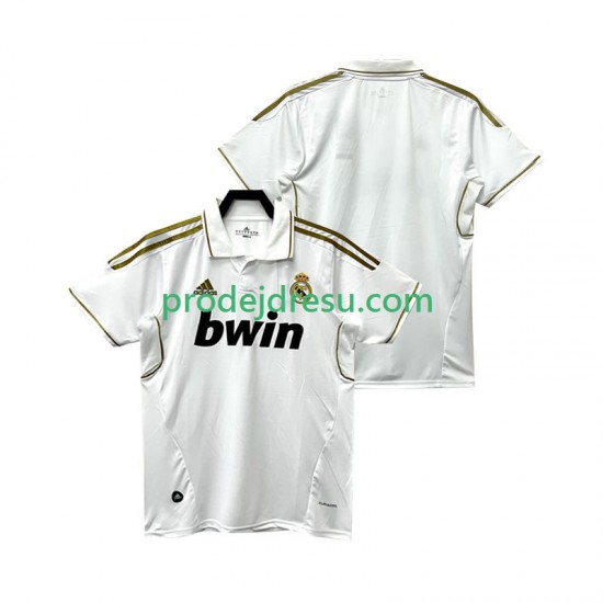 Real Madrid Dresy Fotbal 2012 Retro Muž Domácí 2011 Krátký rukáv