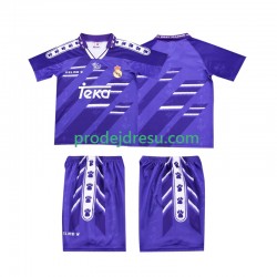 Real Madrid Dresy Fotbal 1996 Retro Dětský Venkovní 1994 Krátký rukáv