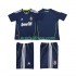 Real Madrid Dresy Fotbal Retro Dětský Venkovní 2011 2010 Krátký rukáv