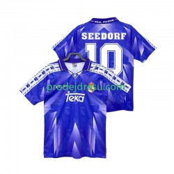 Real Madrid Dresy Fotbal SEEDORF 10 1996 1997 Retro Muž Venkovní Krátký rukáv