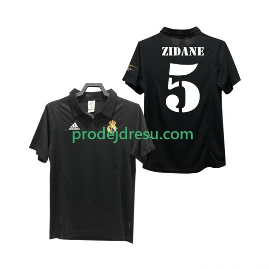 Real Madrid Dresy Fotbal ZIDANE 5 2003 Retro Muž Venkovní 2002 Krátký rukáv