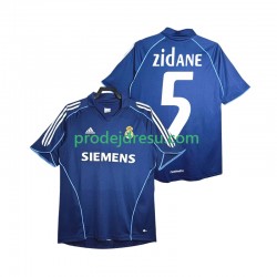 Real Madrid Dresy Fotbal Zidane 5 2005 Retro Muž Venkovní 2006 Krátký rukáv