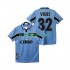 Lazio Řím Dresy Fotbal VIERI 32 Retro Muž Domácí 1998 1999 Krátký rukáv
