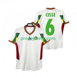 Senegal Dresy Fotbal CISSE 6 Retro Muž Domácí 2002 Krátký rukáv