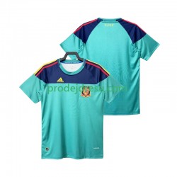 Španělsko Dresy Fotbal Brankářské Retro Muž Domácí 2010 Krátký rukáv