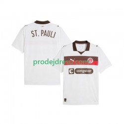 Dresy Fotbal St. Pauli Muž Venkovní 2025-2026 Krátký rukáv