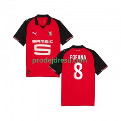 Stade Rennais Dresy Fotbal Seko Fofana 8 Muž Domácí 2025-2026 Krátký rukáv
