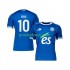 Strasbourg Dresy Fotbal Emanuel Emegha 10 Muž Domácí 2025-2026 Krátký rukáv