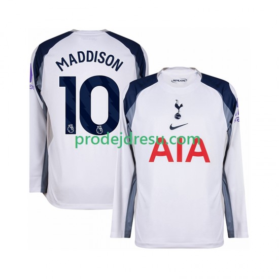 Tottenham Hotspur Dresy Fotbal Maddison 10 Muž Domácí 2025-2026 Dlouhý rukáv