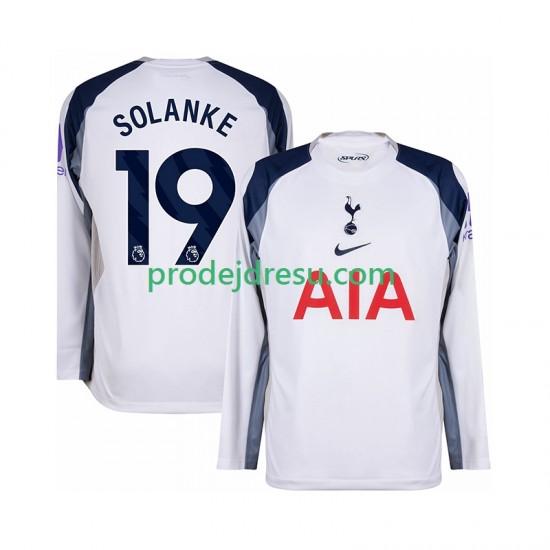 Tottenham Hotspur Dresy Fotbal Solanke 19 Muž Domácí 2025-2026 Dlouhý rukáv