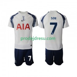Tottenham Hotspur Dresy Fotbal Son Heung-Min 7 Dětský Domácí 2025-2026 Krátký rukáv