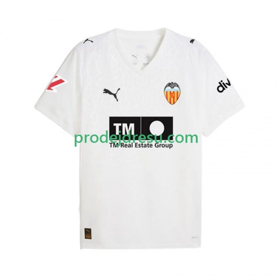 Valencia CF Dresy Fotbal Muž Domácí 2025-2026 Krátký rukáv