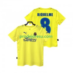 Villarreal CF Dresy Fotbal RIQUELME 8 2005 Retro Muž Domácí 2006 Krátký rukáv