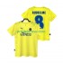 Villarreal CF Dresy Fotbal RIQUELME 8 2005 Retro Muž Domácí 2006 Krátký rukáv