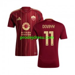 AS Řím Dresy Fotbal Artem Dovbyk 11 Muž Domácí 2024-2025 Krátký rukáv
