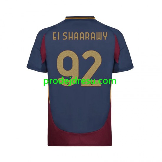 AS Řím Dresy Fotbal Stephan El Shaarawy 92 Muž Alternativní 2024-2025 Krátký rukáv