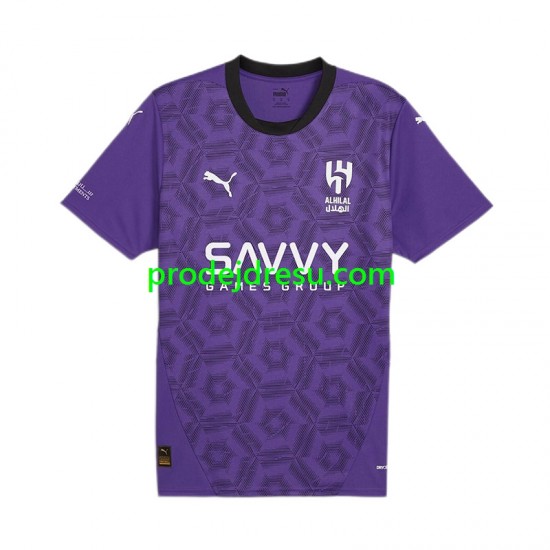 Dresy Fotbal Al Hilal Muž Alternativní 2024-2025 Krátký rukáv
