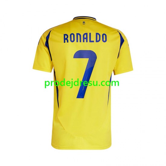 Dresy Fotbal Al Nassr Cristiano Ronaldo 7 Muž Domácí 2024-2025 Krátký rukáv