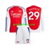 Arsenal Dresy Fotbal Kai Havertz 29 Dětský Domácí 2024-2025 Dlouhý rukáv