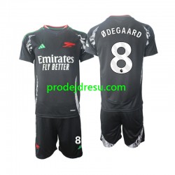 Arsenal Dresy Fotbal Odegaard 8 Dětský Venkovní 2024-2025 Krátký rukáv