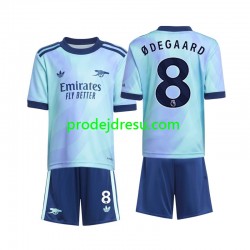 Arsenal Dresy Fotbal Odegaard 8 Dětský Alternativní 2024-2025 Krátký rukáv