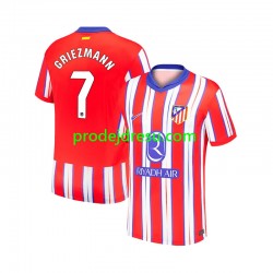 Atlético Madrid Dresy Fotbal Antoine Griezmann 7 Muž Domácí 2024-2025 Krátký rukáv