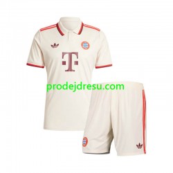 FC Bayern Mnichov Dresy Fotbal Dětský Alternativní 2024-2025 Krátký rukáv