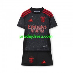 Benfica Dresy Fotbal Dětský Venkovní 2024-2025 Krátký rukáv