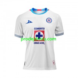 Cruz Azul Dresy Fotbal Muž Venkovní 2024-2025 Krátký rukáv