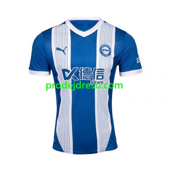 Dresy Fotbal Deportivo Alaves Muž Domácí 2024-2025 Krátký rukáv