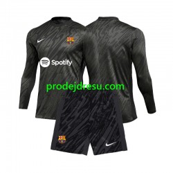 FC Barcelona Dresy Fotbal Brankářské Dětský Alternativní 2024-2025 Dlouhý rukáv