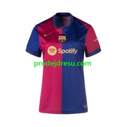 FC Barcelona Dresy Fotbal Žena Domácí 2024-2025 Krátký rukáv