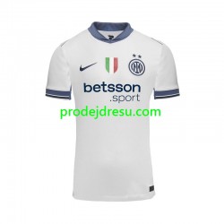 Inter Milán Dresy Fotbal Muž Venkovní 2024-2025 Krátký rukáv