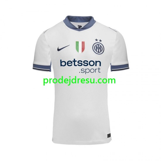 Inter Milán Dresy Fotbal Muž Venkovní 2024-2025 Krátký rukáv
