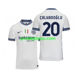 Inter Milán Dresy Fotbal Hakan Calhanoglu 20 Muž Venkovní 2024-2025 Krátký rukáv