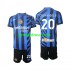 Inter Milán Dresy Fotbal Hakan Calhanoglu 20 Dětský Domácí 2024-2025 Krátký rukáv