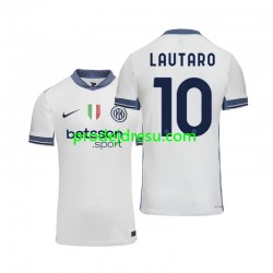 Inter Milán Dresy Fotbal Lautaro 10 Muž Venkovní 2024-2025 Krátký rukáv