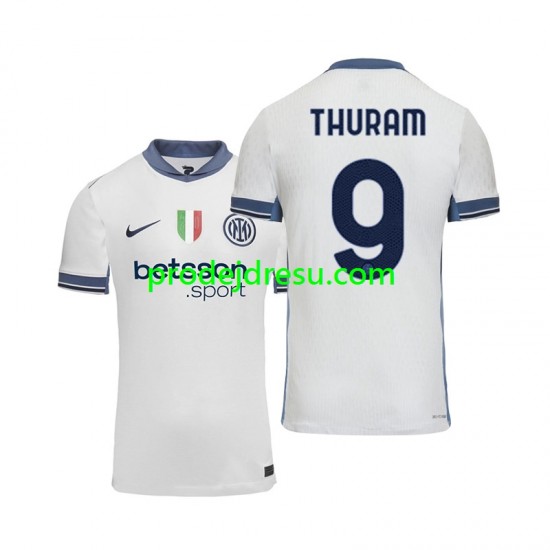 Inter Milán Dresy Fotbal Marcus Thuram 9 Muž Venkovní 2024-2025 Krátký rukáv