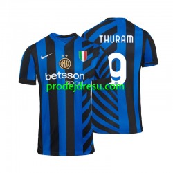 Inter Milán Dresy Fotbal Marcus Thuram 9 Muž Domácí 2024-2025 Krátký rukáv