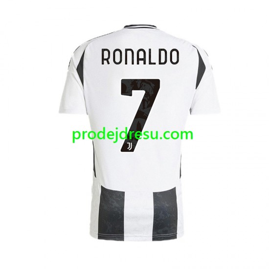 Juventus Dresy Fotbal Cristiano Ronaldo 7 Muž Domácí 2024-2025 Krátký rukáv
