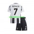 Juventus Dresy Fotbal Cristiano Ronaldo 7 Dětský Domácí 2024-2025 Krátký rukáv