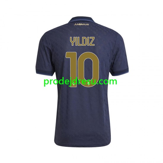 Juventus Dresy Fotbal Kenan YIldIz 10 Muž Alternativní 2024-2025 Krátký rukáv