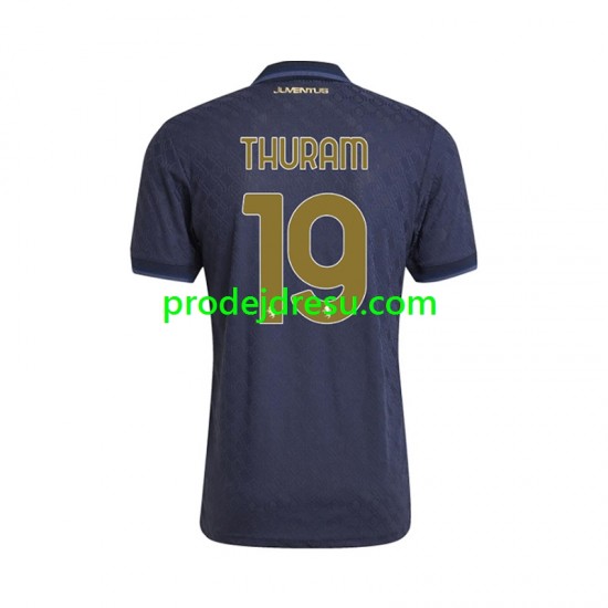 Juventus Dresy Fotbal Lilian Thuram 19 Muž Alternativní 2024-2025 Krátký rukáv