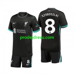 Liverpool Dresy Fotbal Szoboszlai 8 Dětský Venkovní 2024-2025 Krátký rukáv