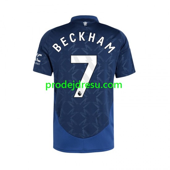 Manchester United Dresy Fotbal Beckham 7 Muž Venkovní 2024-2025 Krátký rukáv