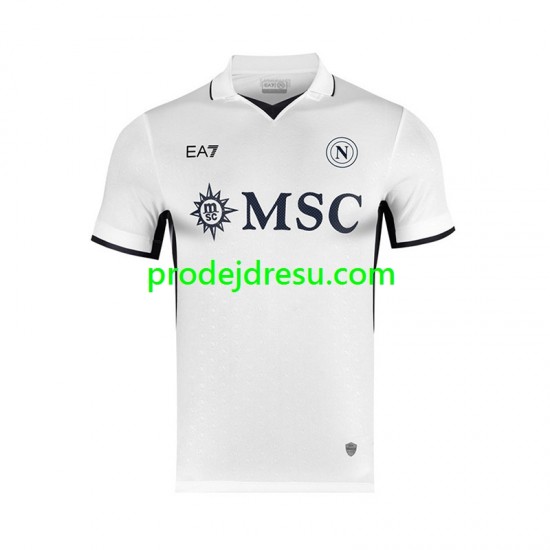 SSC Neapol Dresy Fotbal Muž Venkovní 2024-2025 Krátký rukáv