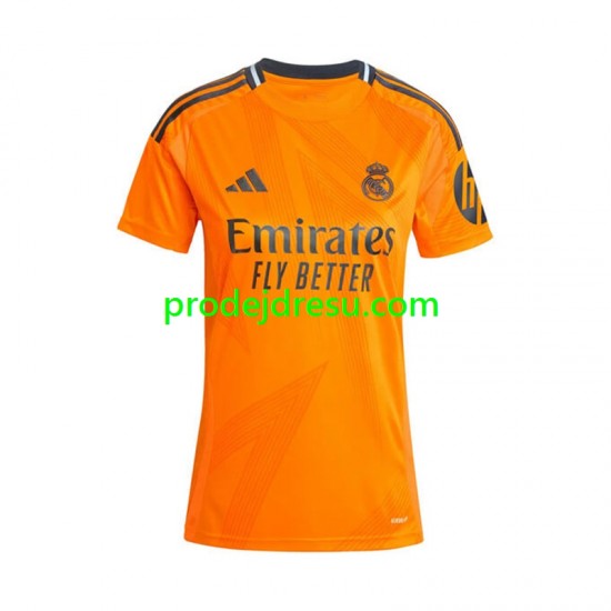 Real Madrid Dresy Fotbal Žena Venkovní 2024-2025 Krátký rukáv